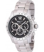 Buy Dilligaf Mens Chronograph Black Watch online