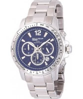 Buy Dilligaf Mens Steel Chronograph Blue Watch online