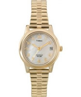 Buy Timex Ladies Pearl Dial Expander Watch online