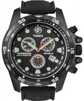 Buy Timex Mens Expedition Black Resin Chronograph Watch online