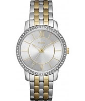 Buy Timex Ladies Classics Two Tone Metal Bracelet Watch online