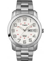 Buy Timex Mens Classic White Dial Steel Watch online