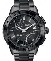 Buy Timex Intelligent Quartz Mens All Black PREMIUM IQ Watch online
