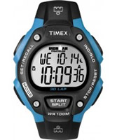 Buy Timex Mens Ironman TRADITIONAL 30-LAP FULL Bright Blue Watch online