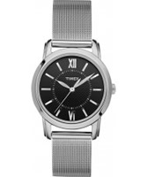 Buy Timex Ladies Silver Black Watch online