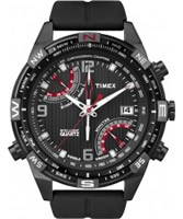 Buy Timex Intelligent Quartz Mens All Black PREMIUM IQ Chronograph Watch online