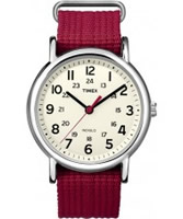 Buy Timex Ladies Style Weekender Red Watch online