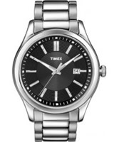 Buy Timex Mens Style Silver Tone Watch online