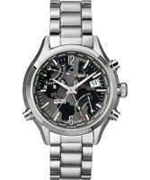 Buy Timex Intelligent Quartz Mens Silver World Time Watch online