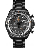 Buy Timex Intelligent Quartz Mens Black Fly Back Chronograph Watch online