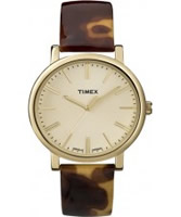 Buy Timex Ladies Classic Tortoise Leather Watch online