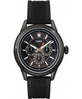 Buy Timex Mens Multi All Black Silicone Watch online