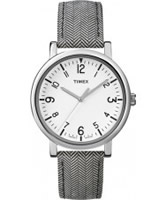 Buy Timex Classic Two Tone Stripe Leather Watch online