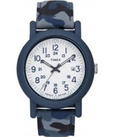 Buy Timex Mens Camper Blue Camo Strap Watch online