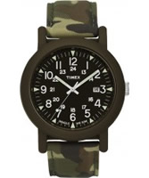 Buy Timex Mens Camper Green Tan Camo Strap Watch online
