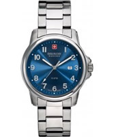 Buy Swiss Military Mens Blue Swiss Soldier Watch online