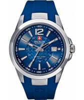 Buy Swiss Military Mens Blue Predator Watch online