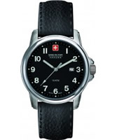 Buy Swiss Military Mens Black Swiss Recruit Watch online