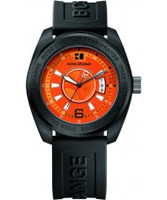 Buy BOSS Orange Mens Orange and Black H-2105 Watch online