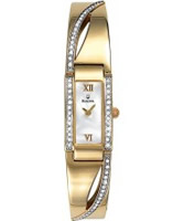 Buy Bulova Ladies Crystal White Gold Watch online
