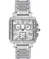Buy Bulova Ladies Diamonds Chronograph Watch online