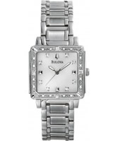 Buy Bulova Ladies Diamonds Silver White Watch online