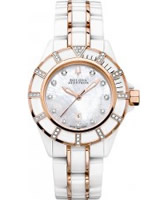 Buy Bulova Accutron Ladies Mirador White Rose Gold Watch online