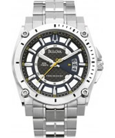 Buy Bulova Mens Precisionist Champlain Silver Watch online