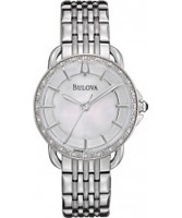 Buy Bulova Ladies Diamonds Silver White Watch online