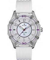 Buy Bulova Mens Marine Star All White Watch online