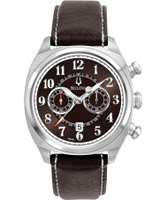 Buy Bulova Mens Adventurer Chronograph Brown Watch online