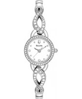 Buy Bulova Ladies Crystal Bangle Watch online