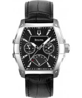 Buy Bulova Mens Dress Black Chronograph Watch online