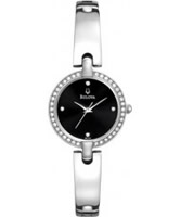 Buy Bulova Ladies Crystal Bangle Watch online