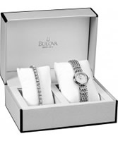 Buy Bulova Ladies Crystal Box Set online