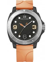 Buy BOSS Orange Mens Orange and Black H-2300 Watch online