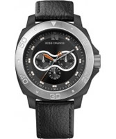 Buy BOSS Orange Mens Black H-2302 Chronograph Watch online