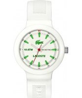 Buy Lacoste Mens White Borneo Watch online