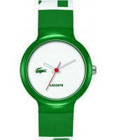 Buy Lacoste White and Green Goa Watch online