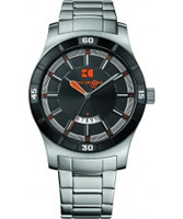 Buy BOSS Orange Mens Black and Silver H-2102 Watch online