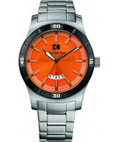 Buy BOSS Orange Mens Orange and Silver H-2102 Watch online