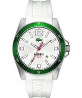 Buy Lacoste Mens White Seattle Watch online