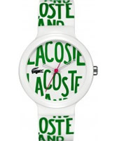 Buy Lacoste White Goa Watch online