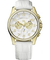 Buy Tommy Hilfiger Ladies White Taylor Chronograph Watch online