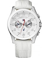 Buy Tommy Hilfiger Ladies White Taylor Chronograph Watch online