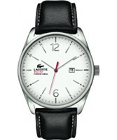 Buy Lacoste Mens White and Black Austin Watch online