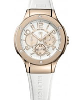 Buy Tommy Hilfiger Ladies White Ainsley Chronograph Watch online