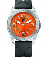 Buy BOSS Orange Mens Orange and Black H-7008 Watch online