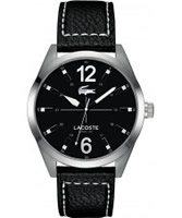 Buy Lacoste Mens Black Montreal Watch online