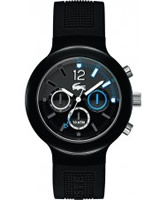 Buy Lacoste Mens Black Borneo Chronograph Watch online